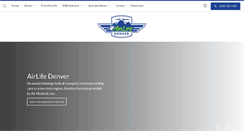 Desktop Screenshot of airlifedenver.com