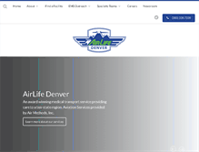 Tablet Screenshot of airlifedenver.com
